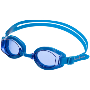 Окуляри для плавання MadWave SIMPLER M042409 блакитний-білий