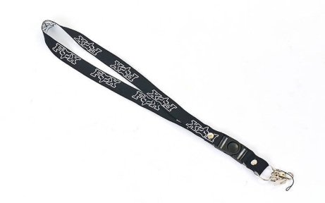 Шнурок для ключей на шею FOX SP-Sport M-4559-4 50см черный