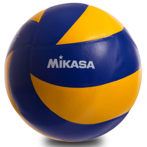 Мяч волейбольный MIKASA MVA390 №5 PU желтый-синий
