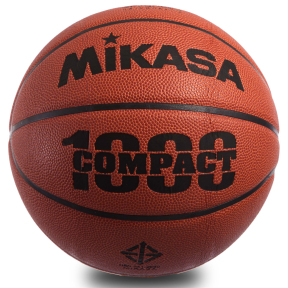 М'яч баскетбольний MIKASA COMPACT 1000 BQC1000 №6 PU коричневий