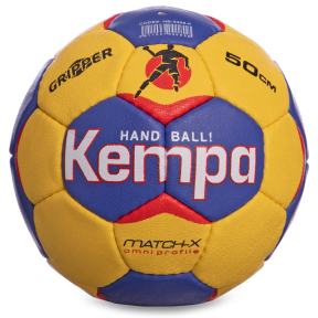 М'яч для гандболу KEMPA HB-5408-0 №0 жовтий-синий