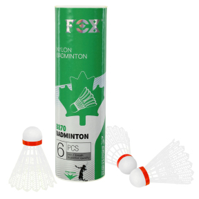Воланы для бадминтона нейлоновые 6штук FOX B870 цвета в ассортименте