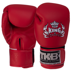 Перчатки боксерские детские кожаные TOP KING TKBGKC S-L цвета в ассортименте