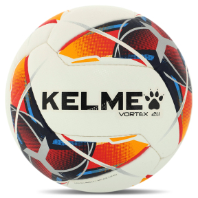 М'яч футбольний KELME VORTEX 21.1 8101QU5003-9423-5 №5 PU