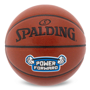 М'яч баскетбольний SPALDING POWER FORWARD 76890Y розмір 7 коричневий