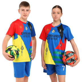 Форма футбольна дитяча RONALDO 7 SP-Sport CO-7365 20-30 синій