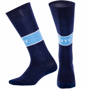Гетри дитячі із символікою футбольного клубу SPOINT MANCHESTER CITY HOME 2025 ETM2519-MC1 розмір 32-39 темно-синій
