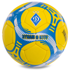 М'яч футбольний BALLONSTAR DYNAMO KYIV FB-6592 №5 PU жовто-синій