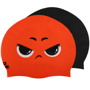 Шапочка для плавания двухсторонняя силиконовая для взрослых MadWave Reverse Angry M055434 цвета в ассортименте