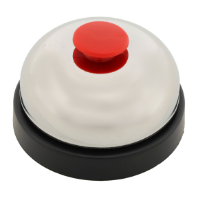 Звонок настольный металлический SP-Sport IG-00014 серебряный