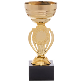 Кубок спортивний з місцем під жетон SP-Sport HQ7408 висота 18,5см золотий