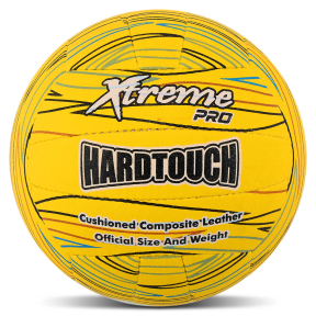 Мяч волейбольный Composite Leather HARD TOUCH VB-4056 №5 желтый