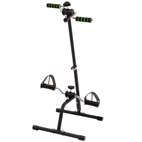 Велотренажер реабілітаційний механічний для рук та ніг портативний SP-Planeta TA-9266 43,5х41х94см чорний