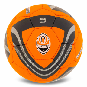 Мяч футбольный BALLONSTAR ШАХТЕР-ДОНЕЦК FB-5173 №5 PU оранжевый-черный Мяч футбольный BALLONSTAR ШАХТЕР-ДОНЕЦК FB-5173 №5 PU оранжевый-черный