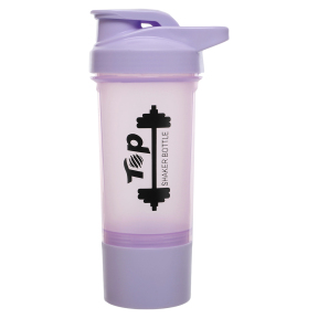 Шейкер для спортивного харчування з відсіком для протеїну SP-Sport FI-8645 400+100мл кольори в асортименті