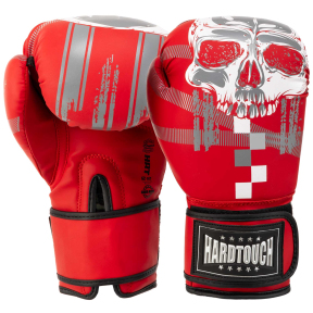 Рукавиці боксерські на липучці PU HARD TOUCH BO-5230 10-14унцій кольори в асортименті