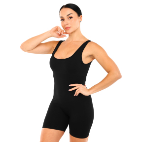 Комбінезон жіночий спортивний з шортами безшовний з ефектом пуш-ап Domino CO-9886 S-L кольори в асортименті