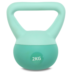 Гиря м'яка SP-Sport SOFT KETTLEBELL FI-0122-2 вага 2кг кольори в асортименті