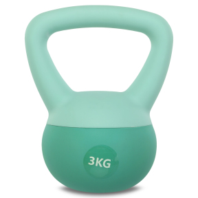 Гиря м'яка SP-Sport SOFT KETTLEBELL FI-0122-3 вага 3кг кольори в асортименті