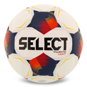 М'яч футбольний дитячий SELECT TALENTO-5WR №5 білий-червоний