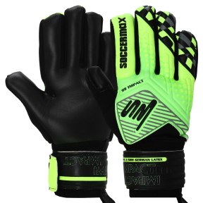 Рукавиці воротарські професійні із захистом пальців SOCCERMAX GK-4317 розмір 7-11 кольори в асортименті