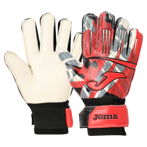 Рукавиці воротарські дитячі Joma CALCIO 23 401272-601 розмір 4-8 червоний-чорний