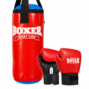Набір боксерський дитячий груші і рукавички BOXER 1008-2026 кольори в асортименті