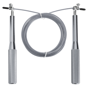 Скакалка скоростная Кроссфит с подшипником и стальным тросом с алюминиевыми ручками CIMA CM-J601 3м цвета в ассортименте