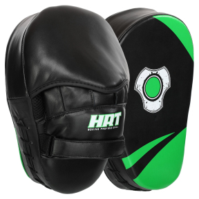 Лапа боксерська вигнута тренувальна PU HARD TOUCH BO-4251 19x5x25см 2штуки кольори в асортименті