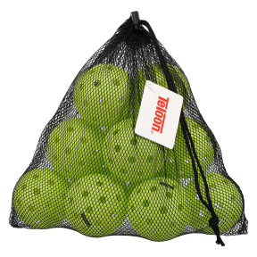 Мячи для пиклбола TELOON T-PB01 12шт зеленый