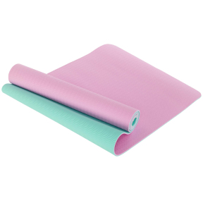 Коврик для йоги и фитнеса TPE двухслойный Zelart FI-1515 183x61x0,4см цвета в ассортименте