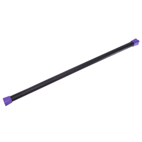 Палка гимнастическая Бодибар Body Bar Zelart FI-0274-8 вес 8кг черный-фиолетовый