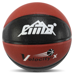 Мяч баскетбольный CIMA BA-5987 VELOCITY-X размер 7 коричневый-черный