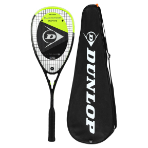 Ракетка для сквошу 27" DUNLOP D SR BLACKSTORM GRAPHITE HL DL773407 чорний-жовтий