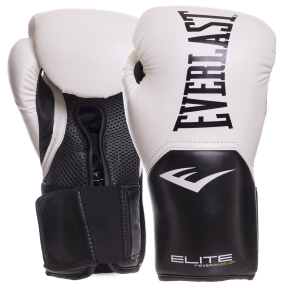 Боксерські рукавиці EVERLAST PRO STYLE ELITE P00001197 12 унцій білий-чорний