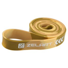 Гума петля для підтягування та тренувань стрічка силова Zelart POWER BANDS FI-7695-3 хакі-камуфляж