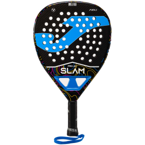 Ракетка для падел-тенісу Padel Joma SLAM PRO 401605-116 чорний-блакитний
