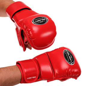 Рукавиці Краби спарингові для MMA ZELART BO-3495 S-XL кольори в асортименті