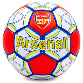 М'яч футбольний ARSENAL BALLONSTAR FB-0047-150 №5 білий-червоний-синій