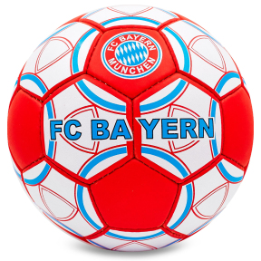 Мяч футбольный BAYERN MUNCHEN BALLONSTAR FB-0047-153 №5 белый-красный-синий