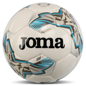 Мяч футбольный Joma DALI IV 401954-211-T5 №5 белый-серый