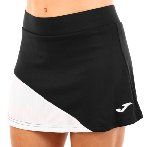 Юбка-шорты спортивная теннисная Joma MONTREAL 901859-102 2XS-L черный-белый