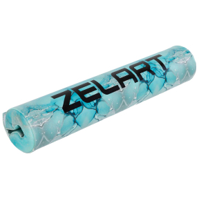 Накладка на гриф штанги пом'якшувальна Zelart TA-7699-3 синій-блакитний