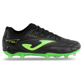 Бутси футбольні JOMA NUMERO-10 N10S2631FG розмір 39-45 чорний-салатовий