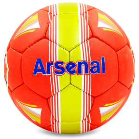 Мяч футбольный ARSENAL BALLONSTAR FB-6690 №5 красный-желтый-синий