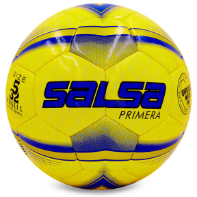 Мяч футбольный SALSA PRIMERA BALLONSTAR FB-4237 №5PU желтый-синий