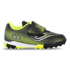 Сороконожки детские Joma GOL JR GOJW2601TFV размер 26-34 черный-салатовый
