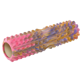 Ролер масажний циліндр (ролик мфр) 45см Grid Spine Roller SP-Sport FI-9368 кольори в асортименті