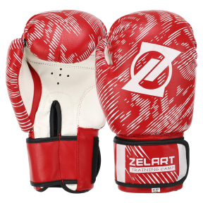 Боксерські рукавиці Zelart MA-5018 4-14 унцій кольори в асортименті