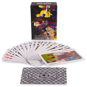 Карти гральні покерні ламіновані SP-Sport Футбол IG-2022 54 карти